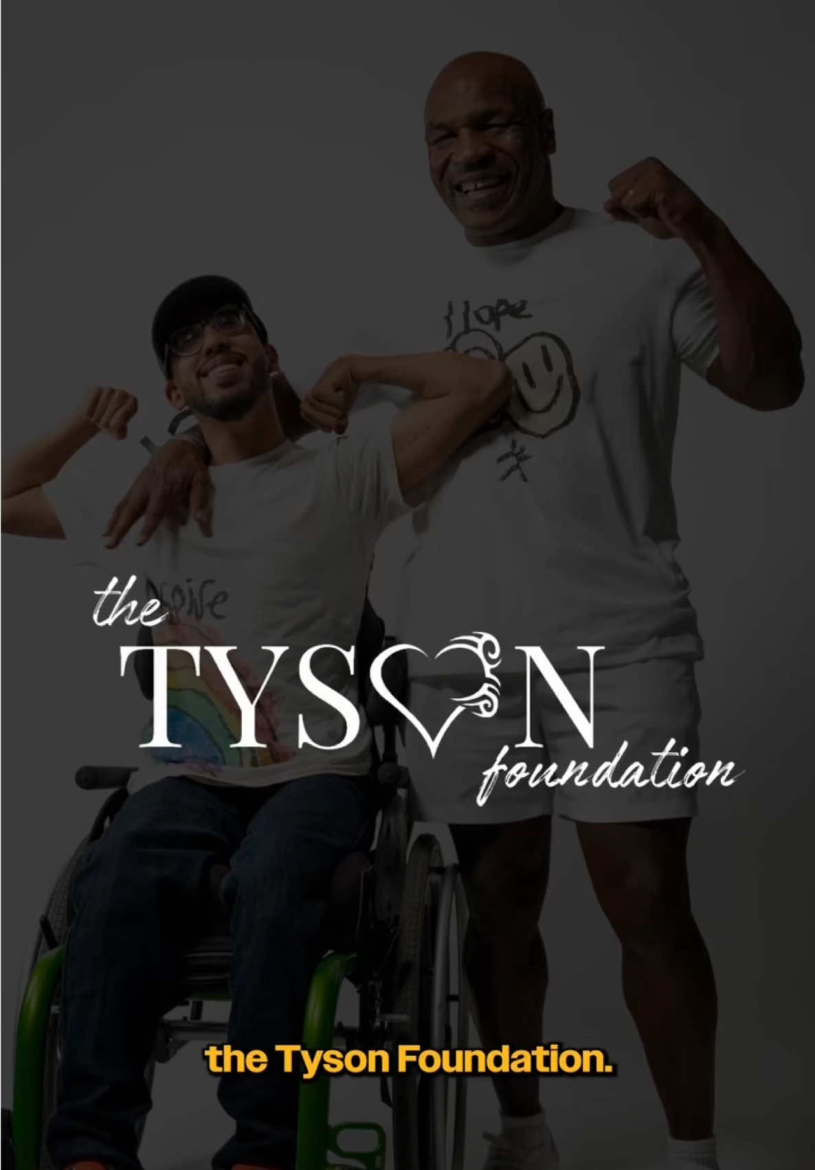 A post by @miketyson on TikTok caption: You could win this 850 HP @hennesseyperformance SUPER VENOM Mustang plus a trip to meet me! Enter now at alltroo.com/mike Proceeds will support the Tyson Foundation and uplift underserved communities thanks to @alltroo_official