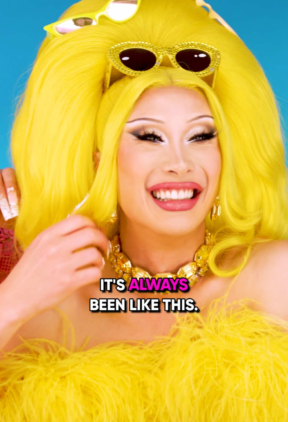 A post by @trixie on TikTok caption: Sisters helping sisters 💕💛 @🍌Nymphia Wind🍌 