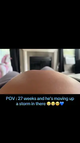 A post by @maeerozayy92 on TikTok caption: 😭😭 it’s crazy how the human body can literally grow a whole other person 😫😫😫😮‍💨💙 #fyp #mom #septemberbaby #foryou #27weeks #foryoupage #kids #babies #pregnant 