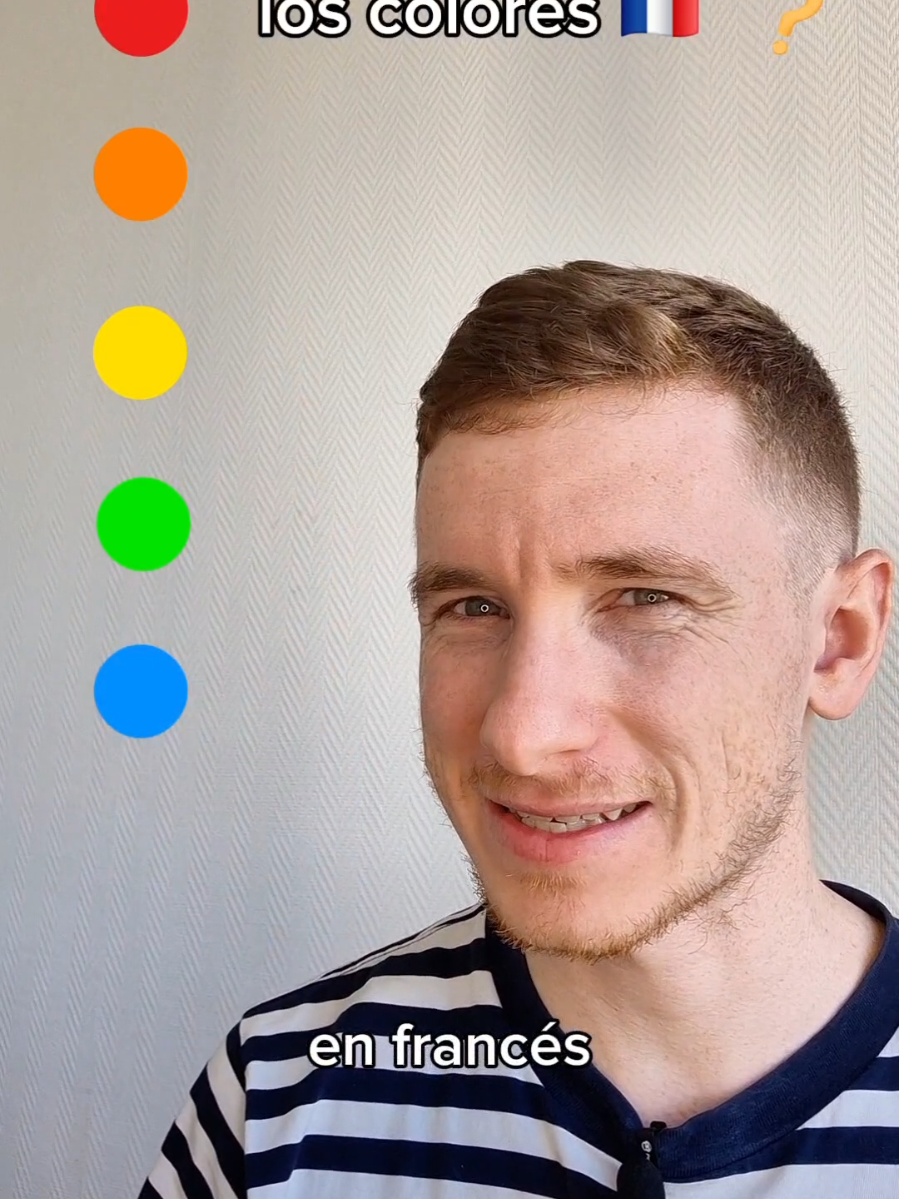 A post by @elmartino_french on TikTok caption: Los colores en francés #aprenderfrances #hablarfrances #aprenderidiomas #clasesdefrances 