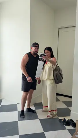 A post by @krystianatiana on TikTok caption: What do you think? Boy or girl? 👀 #pregnant #pregnancy #moms #momlife #couples 