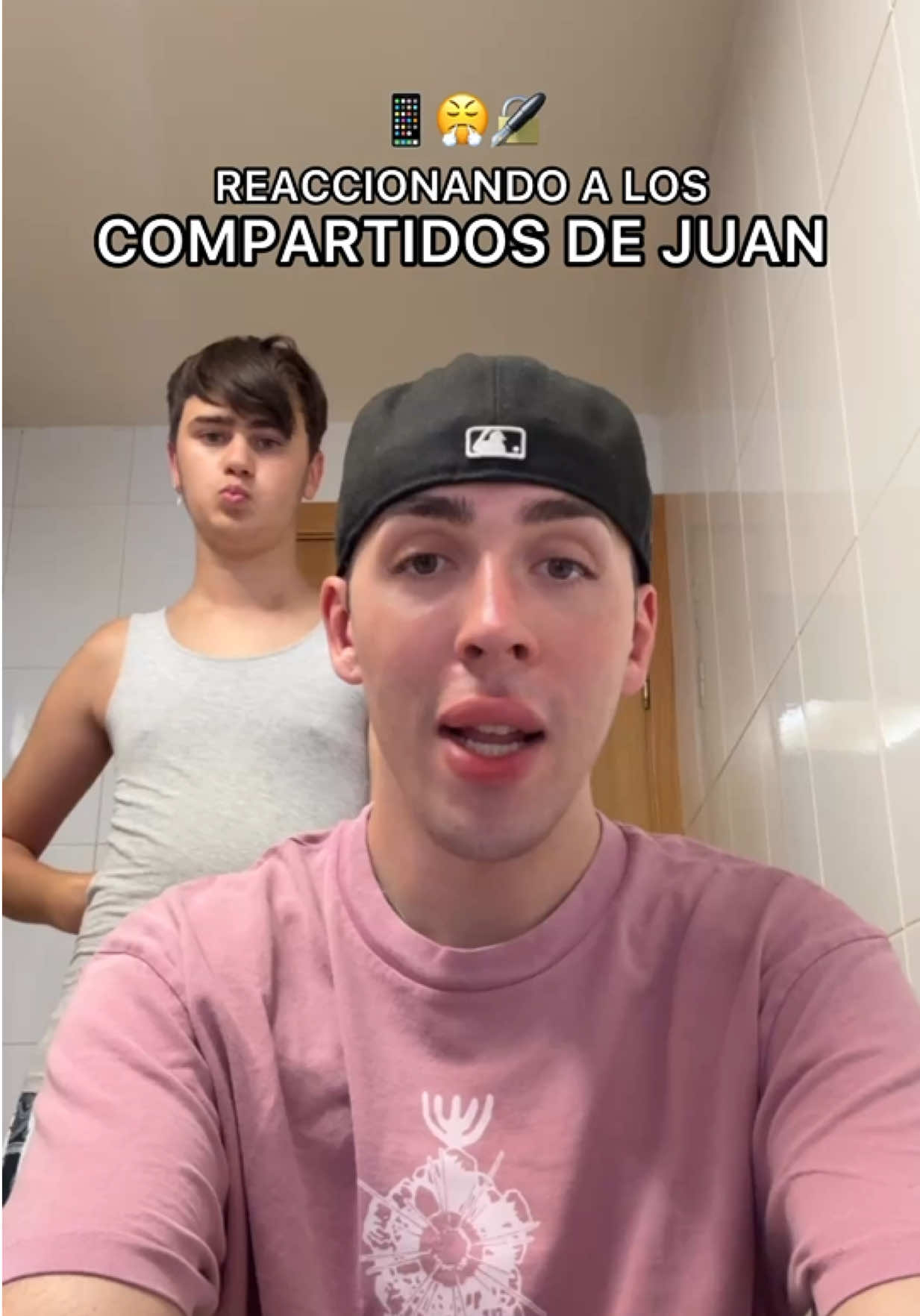 A post by @jorgecyrus on TikTok caption: REACCIONANDO A LOS COMPARTIDOS DE JUAN P. 2