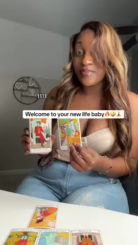 A post by @intuitivemo on TikTok caption: It’s getting real good for you🤭 #intuitivemo #spiritualtiktok #tarotreading #karma #chosen 