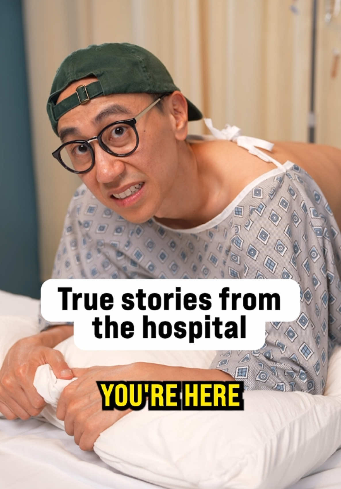 A post by @steveioe on TikTok caption: Patient thinks it’s hemorrhoid pain 🤨