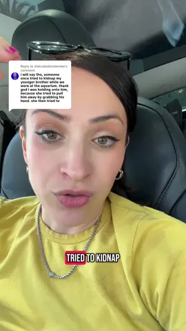 A post by @antiplasticlady on TikTok caption: Replying to @dietcokedontsmoke if this dude wasn’t trying to kidnap me then… What else was he trying to do? I have no idea, but it definitely creeps me out and I think about that – especially now that I have kids of my own.  