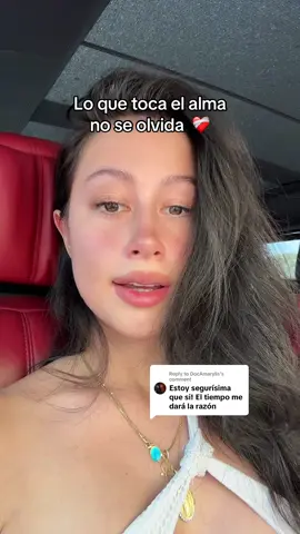 A post by @digiannia on TikTok caption: Replying to @DocAmarylis el tiempo siempre te da la razón ♥️ #fyp #parati #digiannia #colombiana #paisa #accent #concejos #love #Heartbreak 