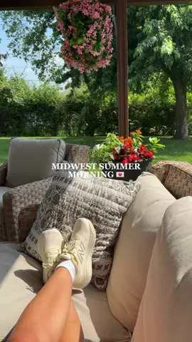 A post by @lily.mags on TikTok caption: Productive Summer morning in my life living in the Midwest 🌼🪻🧚🏼‍♀️☕️ #productivemorning #morningvlog #SummerVlog #timestamps #midwestlife 