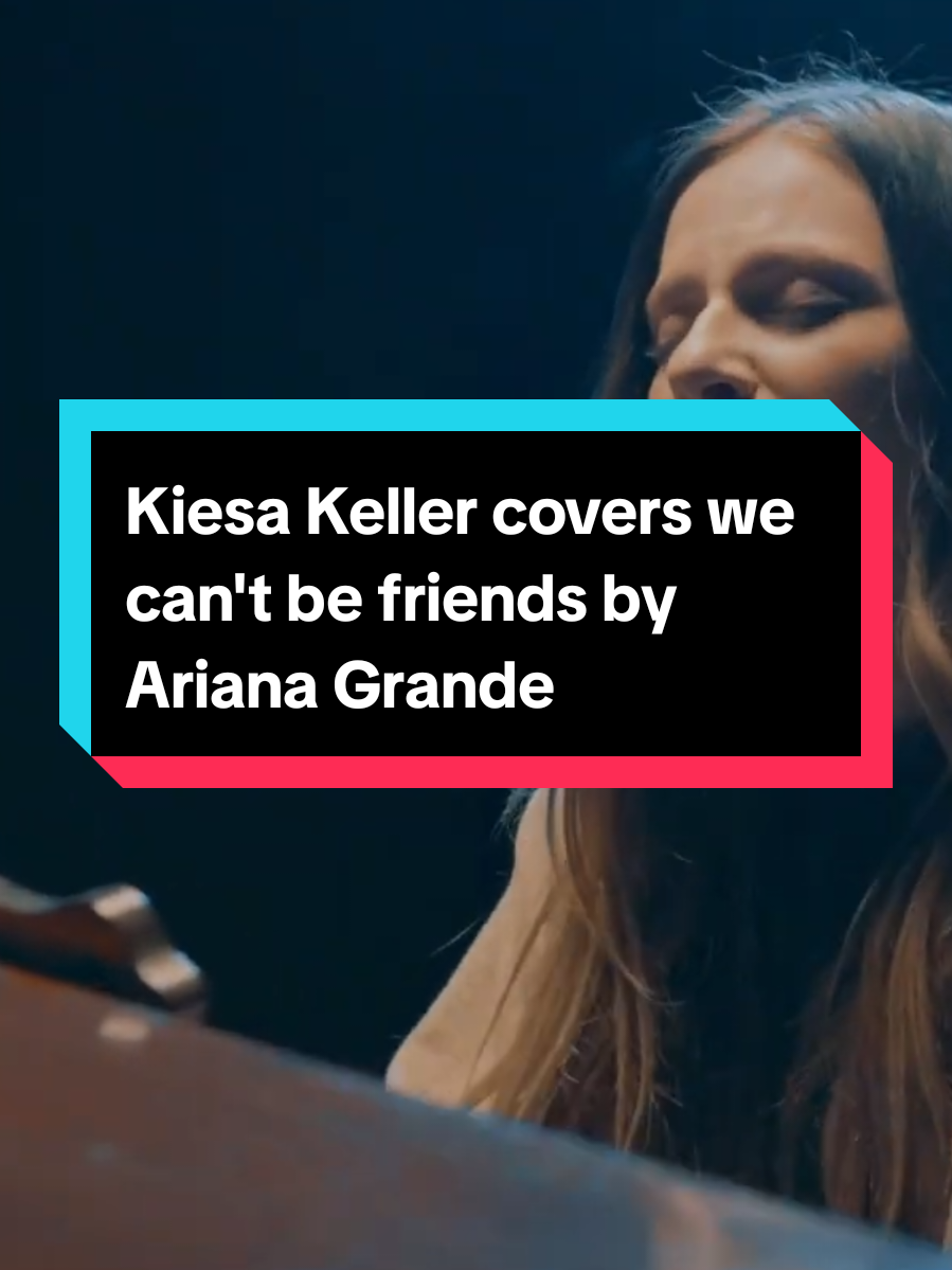 A post by @iambrightspark on TikTok caption: The incredible Kiesa Keller covers we can't be friends by Ariana Grande. Enjoy. #kiesakeller #wecantbefriends #acoustic #fyp 
