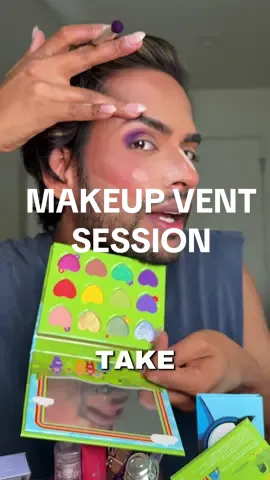 A post by @adityamadiraju on TikTok caption: Back with my Makeup Vent Sessions and we have a lot to unpack … I might have booked a new campaign! 😭✨💕♥️👋🏼🥰😳🥂🥺  #makeup #grwmmakeup #beautytok #labubu #cutcrease 