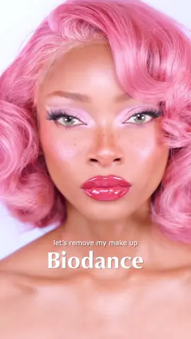 A post by @nyane on TikTok caption: The smoothest Make Up Removal with @Biodance Store US ! Had to try the collagen (Real Deep) mask of course! 🤗 #Biodance #BiodanceCollagenMask #BiodanceMaskToFoamCleanser #BiodanceCleansingFoam #BiodanceCleansingOil #CollagenPlumping #KoreanSkincare