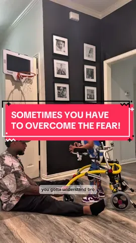 A post by @chase_cashman on TikTok caption: He understand it now #fyp #bubbastrong #physicaltherapy #fatherson