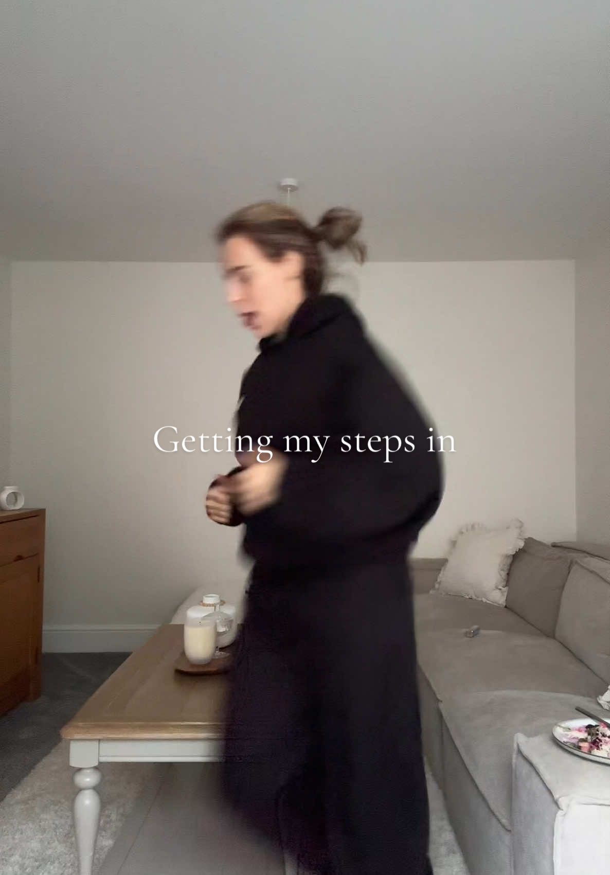 A post by @brandese on TikTok caption: Just getting my last 2k steps in…. 900 to go🙂
