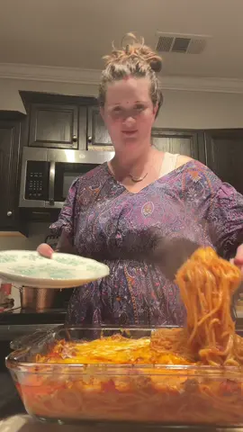 A post by @aviandhope on TikTok caption: Baked spaghetti 🍝😛 Seasoning I use:  Italian Smoke paprika  Garlic/onion Salt/pepper  New Orleans  Calvenders 