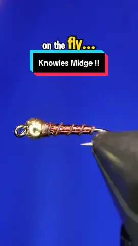 A post by @tiesflies on TikTok caption: The Knowles Midge! Hook: Ahrex FW561 size 18 Thread: TheFlySmith 12/0 traditional waxed  Body: Medium tinsel Rib: Floss Tools: TheFlySmith  Bead: Saluda beads  Resin: uv craft  #TheFlySmith  #flytying #magpiematerials #magpieturkeybiots #magpiefinebeaverdubbing #whitingfarms #naturesspiritflytying #lidrig #fly #flytyingjunkie #flytyingtutorial #flytyingaddict #flytok #satisfying #flytyingnation #fyp #harelinedubbin  #fishing #flyfishing #pescamosca #Upavon #fullingmill #bespoke