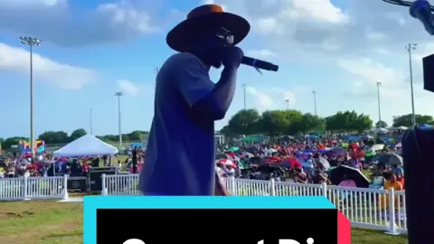 A post by @djbowtie214 on TikTok caption: Life lately been moving fast. You got to be careful & ready for what you pray for because God will definitely do his part.  Dj’d the Juneteenth Festival futuring the ZappBand 🔥 #djbowtie #BowTieVibes #traveldj #concertdj #clublivingroom #traveldj #clublivingroom #destinationdj #fyp #djlife 
