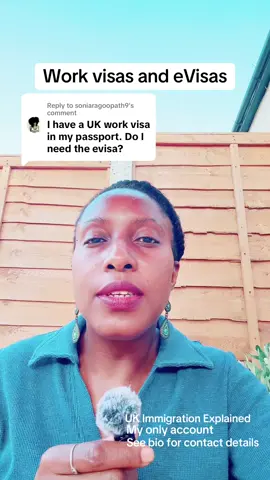 A post by @ukimmigrationexplained on TikTok caption: Replying to @soniaragoopath9 #immigration #immigrationconsultant #ukimmigrationlaw #immigrationtipsuk #immigrationtipsuk #lawtalk #guidanceonly #answeringquestions #immigrationlaws #ukworkvisa #evisa 