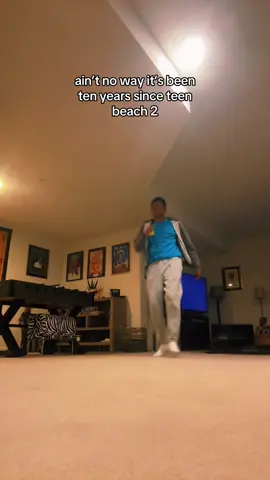 A post by @blakesrobinsonn on TikTok caption: a whole decade since this came out…i feel old😖#teenbeachmovie2 #dance #disney 