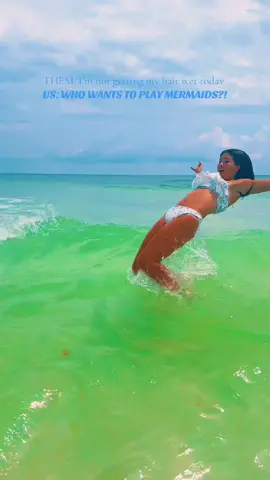 A post by @mirandaharness3 on TikTok caption: We’re coming to play 🧜‍♀️☀️👙🏝️ #beach #beachvibes #beachday #beachhouse #beachgirl #letsplaymermaids #wannaplaymermaids #summerfun #summersun #seaside #seasideflorida #rosemarybeach #gulfofamerica #girlstrip #girlsnight #fungirl #fungirls #fungirlsummer 