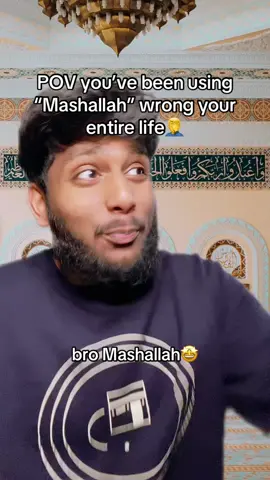 A post by @browniesaadi on TikTok caption: You learned something new today :) #muslim #desi #streameruniversity #design #greenscreen 