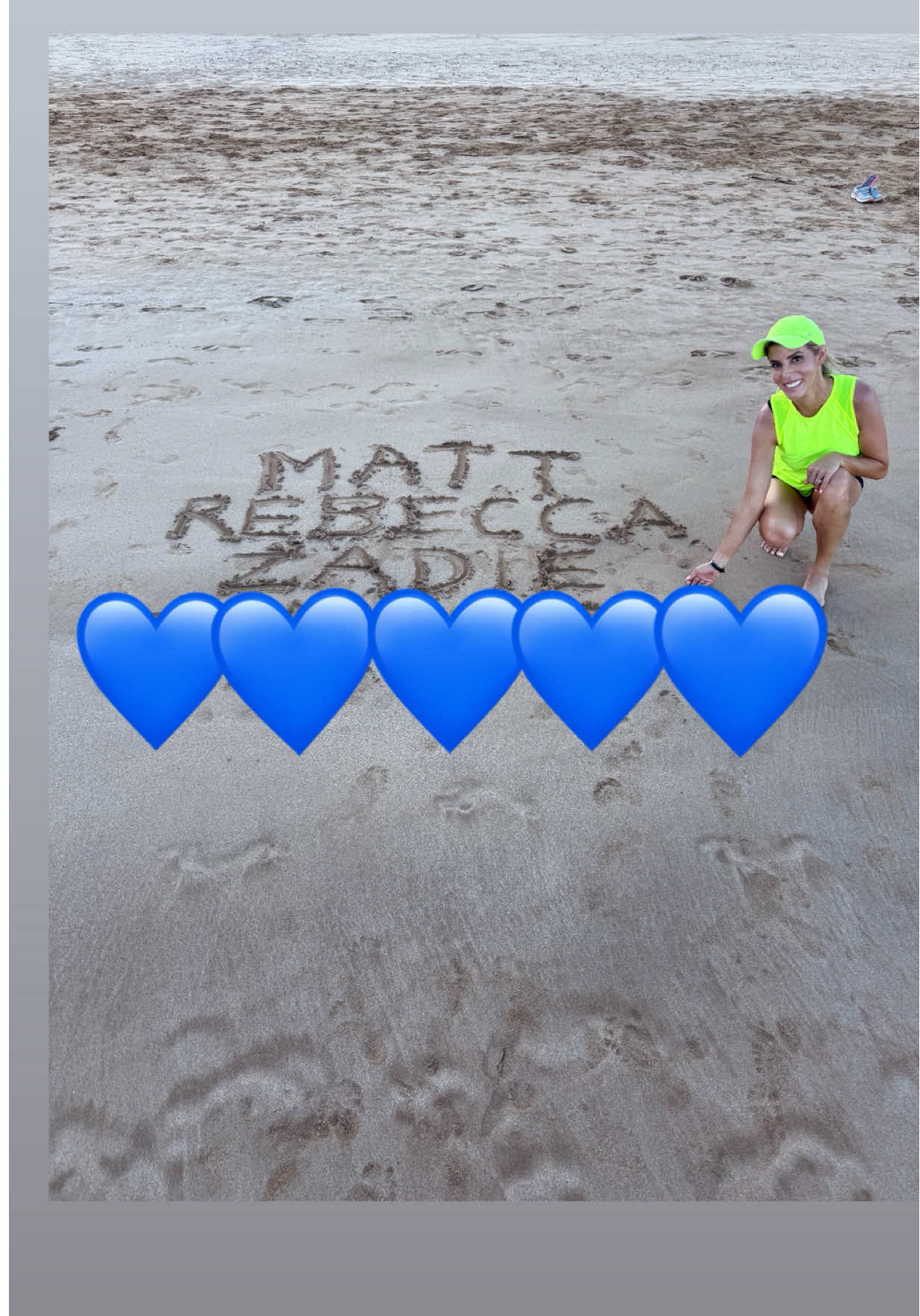 A post by @rebeccazamolo on TikTok caption: So excited to meet you baby boy 💙 Did u guess the name right?  #namereveal #babyreveal 