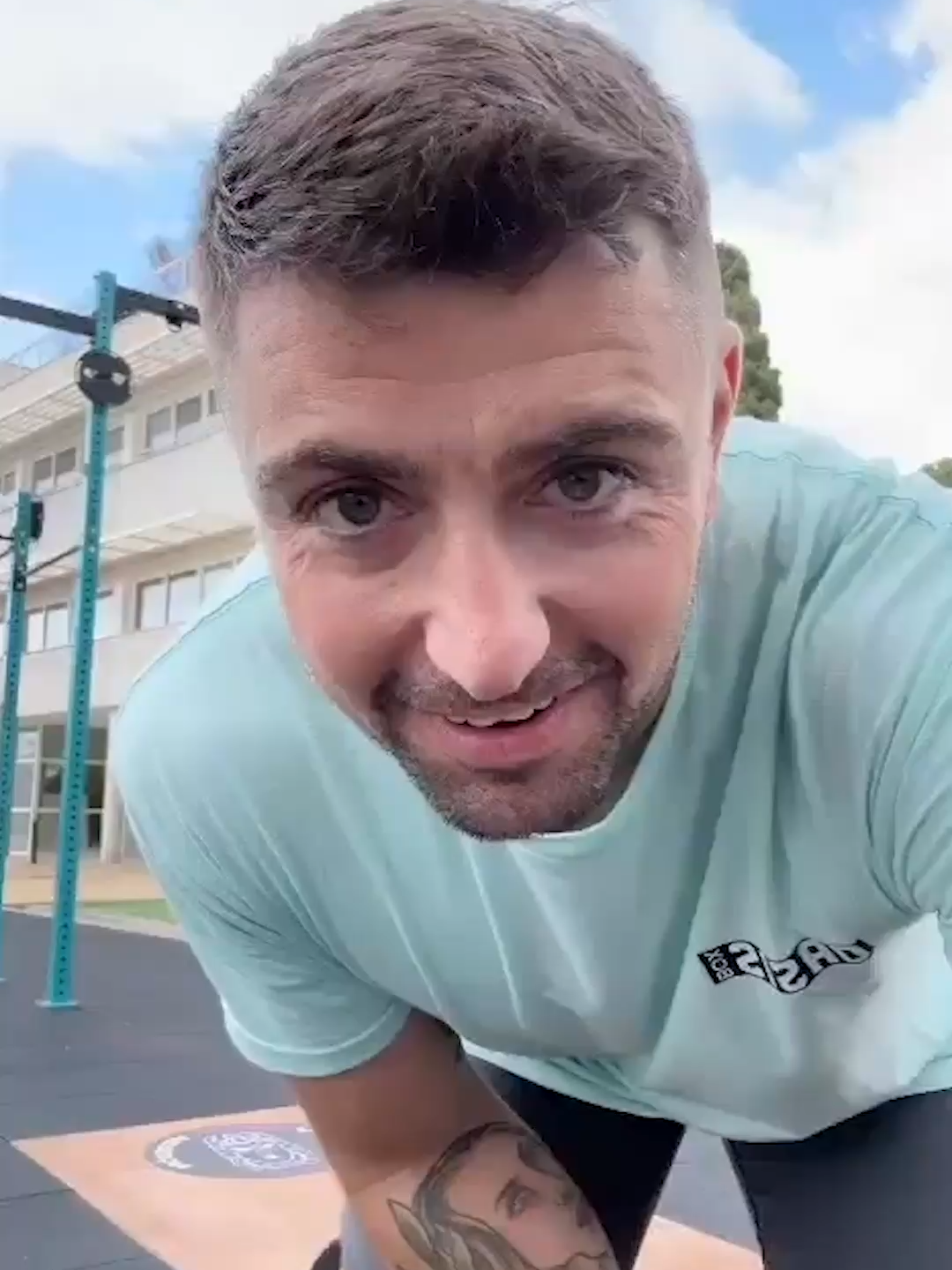 A post by @failarmy on TikTok caption: First week of influencing is the hardest... 😩 🤣 #gymfail #fitness #fail