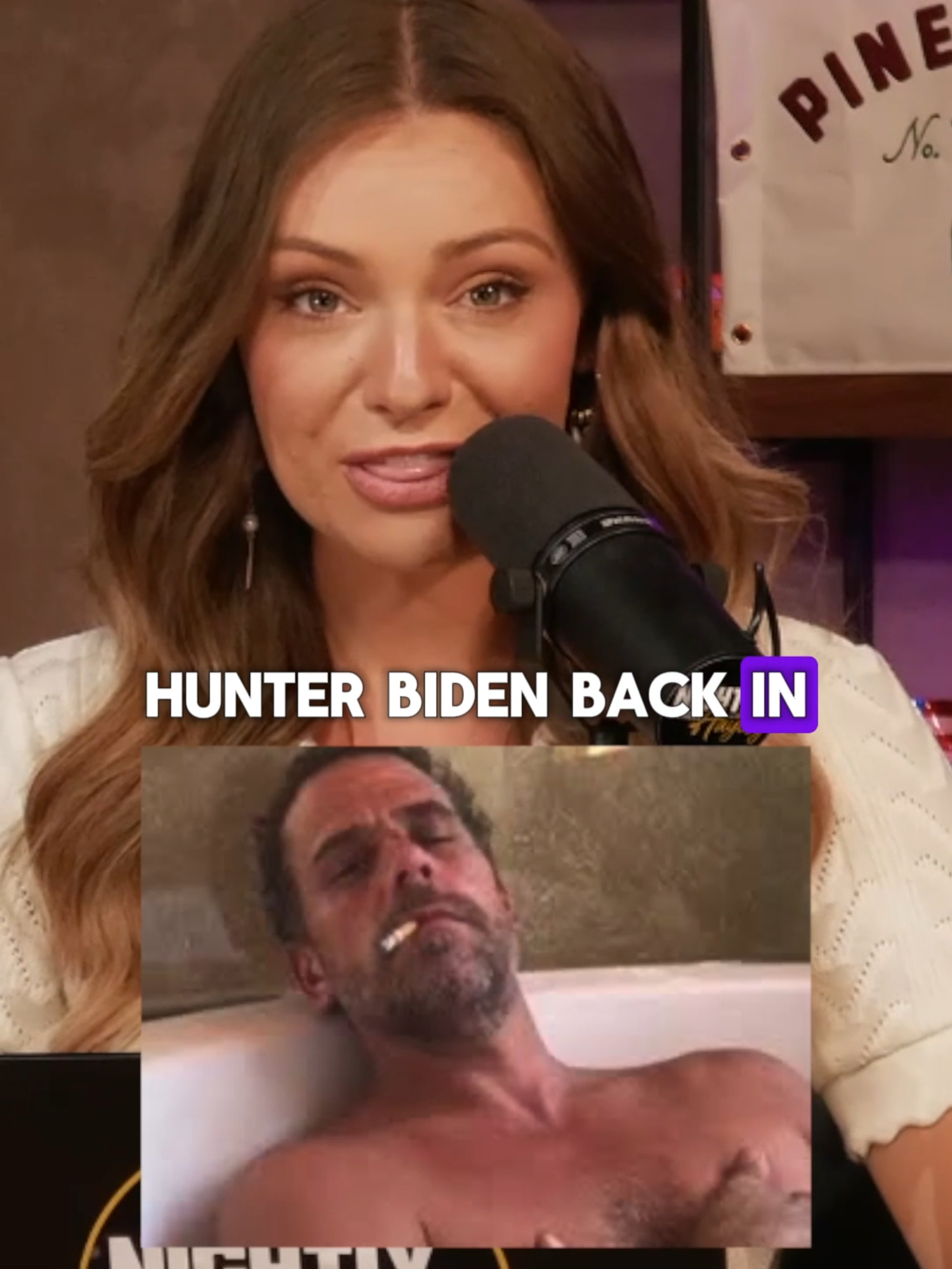 A post by @bonginoinc on TikTok caption: Hunter Biden owes $50K in unpaid legal bills! @hayleycaronia says he might have only one option left to make money now that he can't sell access to daddy anymore ☠️🤣 #fyp #politics #hunterbiden #joebiden