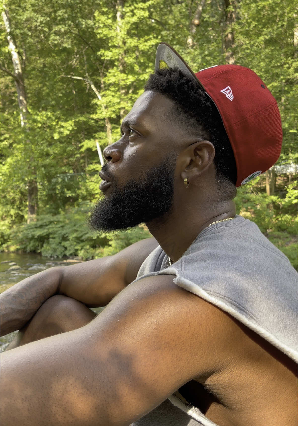 A post by @trellthetrainer on TikTok caption: AS WE GET CLOSER TO THE END OF MENS MENTAL HEALTH AWARENESS MONTH.. JUST WANT TO LET YOU KNOW THAT IM PROUD OF YOU MAN. AND AS ALWAYS IM WATCHING FROM A DISTANCE.. LOVE YOU MAN!! 