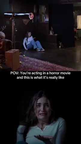 A post by @savanahmosss on TikTok caption: BTS of how I turned my dream into a movie… I’d say i’m pretty good at falling🎬🥛 #funnybunny #feverdream #horrormovie 