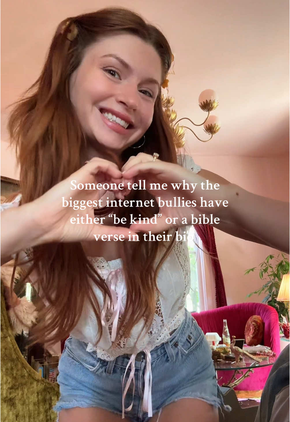 A post by @willowavalon on TikTok caption: Or they are 13, quite frankly I’ve had enough🫶🏼 #bully #internet #troll #christian #funny #hatecomments 
