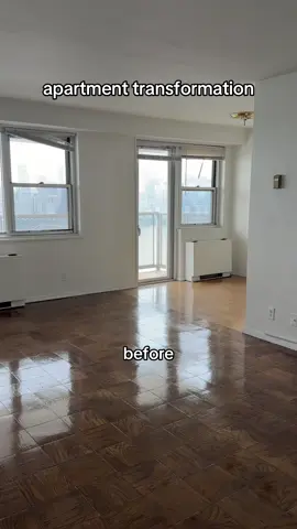 A post by @maariamarmora on TikTok caption: follow me on my journey to decorate my apartment! i have no furniture, but i do have a plan🤭 #apartment #nyc #20s #interiordesign 