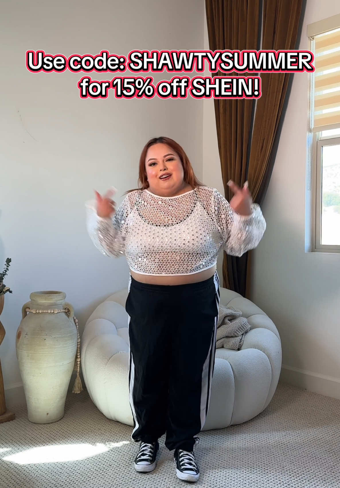 A post by @shawtybae.official on TikTok caption: which is your fav summer look? ☀️✨ Search @SHEIN BAE for big deals during the #SHEINsummersale ! Use code SHAWTYSUMMER for 15% off select styles on @SHEINUS ! #SHEINsaveinstyle #SHEINpartner 