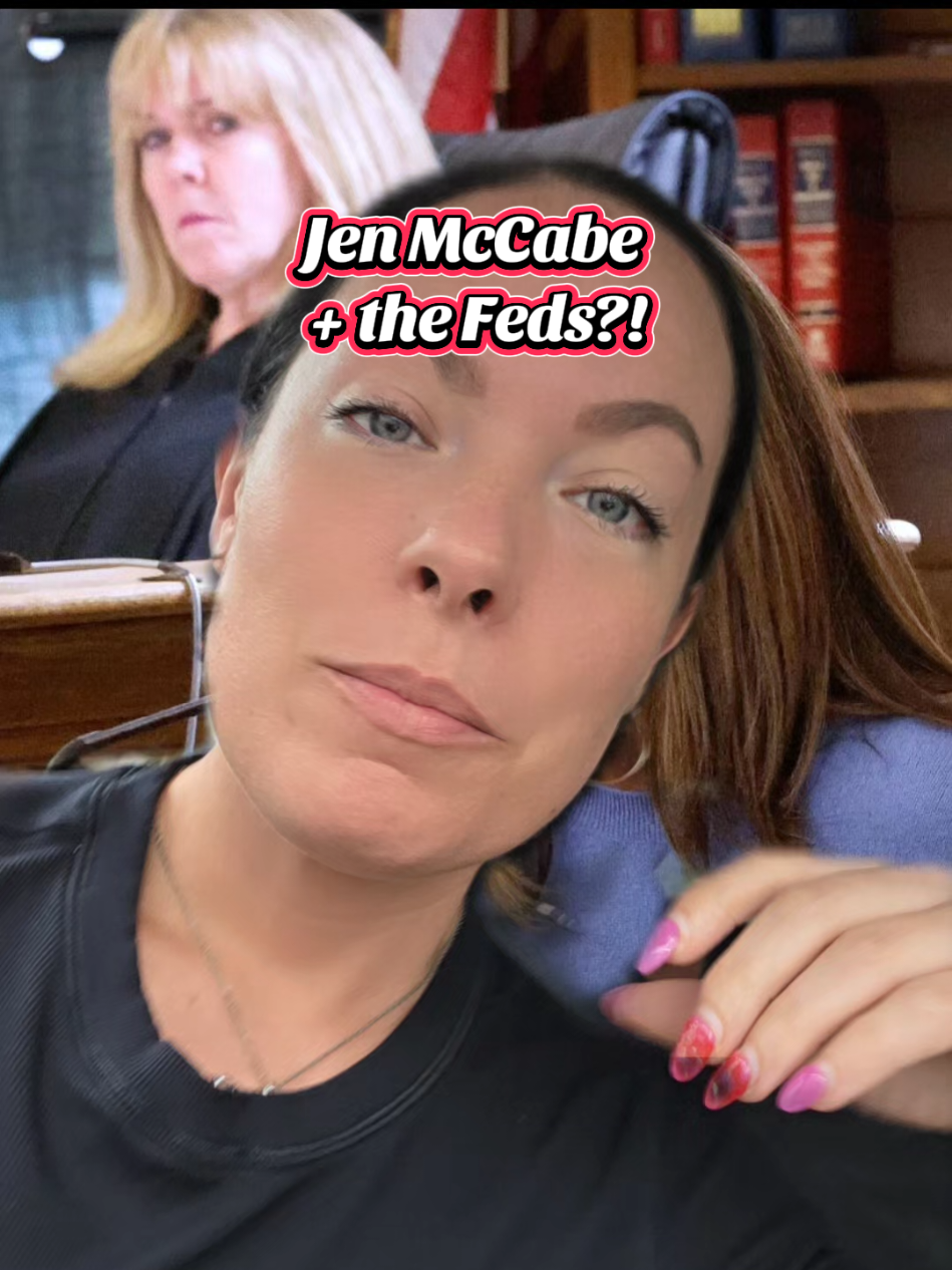 A post by @boozeybeauty on TikTok caption: Jen McCabe talking to the Feds?! 🤔 #KarenRead #JohnOKeefe #KarenReadTrial #justiceforjohnokeefe #BreakingNews #LegalNews #CantonMA #CrimeTok #TrueCrime #Boston #massachusetts 