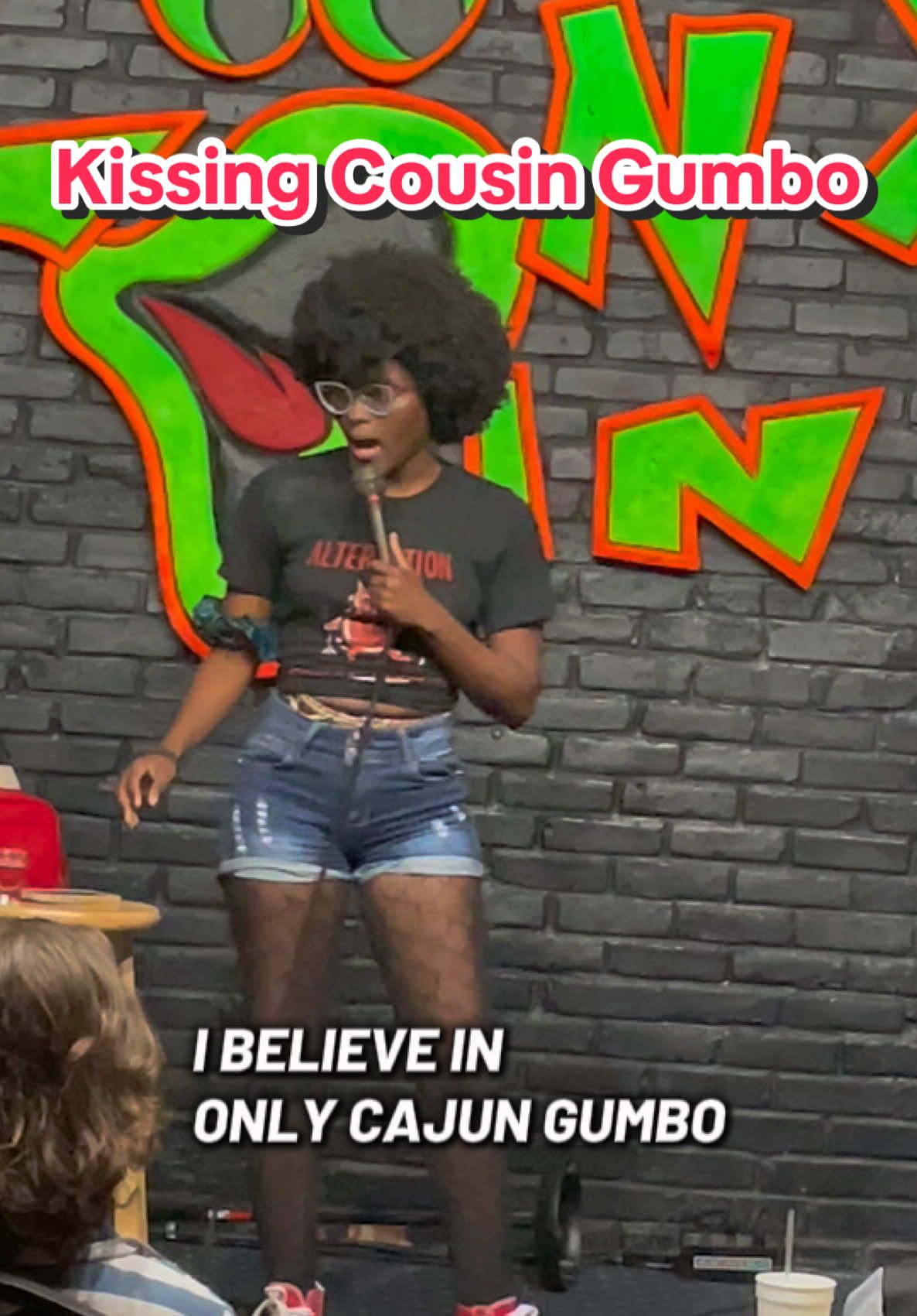 A post by @sayameads on TikTok caption: The secret ingredient to a special gumbo 🌝 Stand up dates!: Dayton, Ohio: 6/27 Columbus,Oh: 6/28 Cincinnati, Oh: 6/29 Black Girl Giggles Comedy Fest, NO,La 7/6 Special Taping: New York,NY 7/13 EAU Claire,WI 7/24/5/6 All tickets in my linktree! #standup #standupcomedy #tour #Blackwomancomedy #absurdhumor #gumbo #nola #neworleans #sayameads #comedienne #comedian