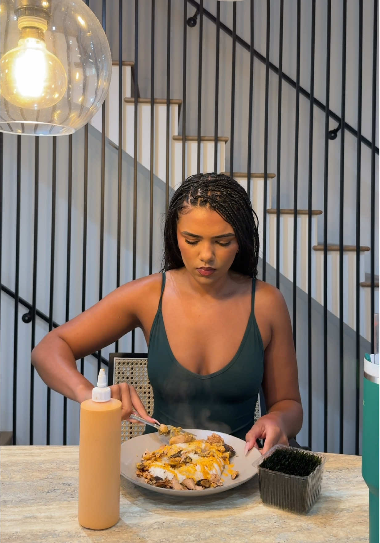 A post by @makenzieandmalia on TikTok caption: What I eat in a day to manage my autoimmune disease + how I lost 20 lbs this past year ✨❤️ #whatieatinaday #autoimmunedisease #hashimotos #healthylifestyle  @poppi shop  @Costco Wholesale  @Drink LMNT 