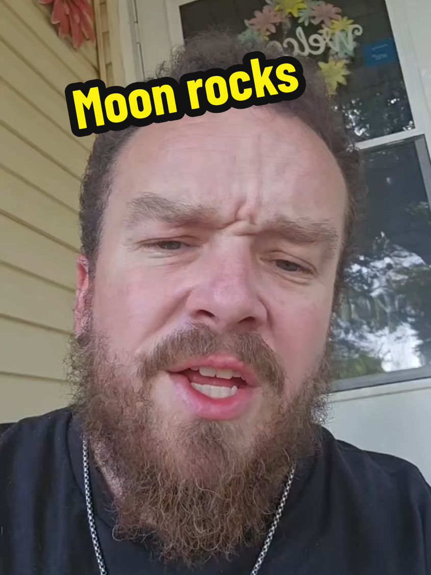 A post by @stonergump on TikTok caption: Throwback to the discovery of moonrocks! Make your own, trust me! #comedian #trending #fyp #funnyvideos #comedyreels 