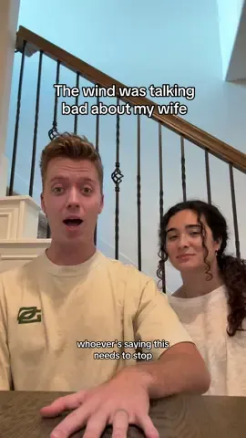 A post by @meghanandjack on TikTok caption: Honestly.. I think it was the wind 😅 #meghanandjack 