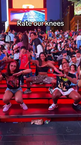 A post by @official_janina on TikTok caption: Rate our knees! @Nadjaya_sjc @Sanaa_naa 