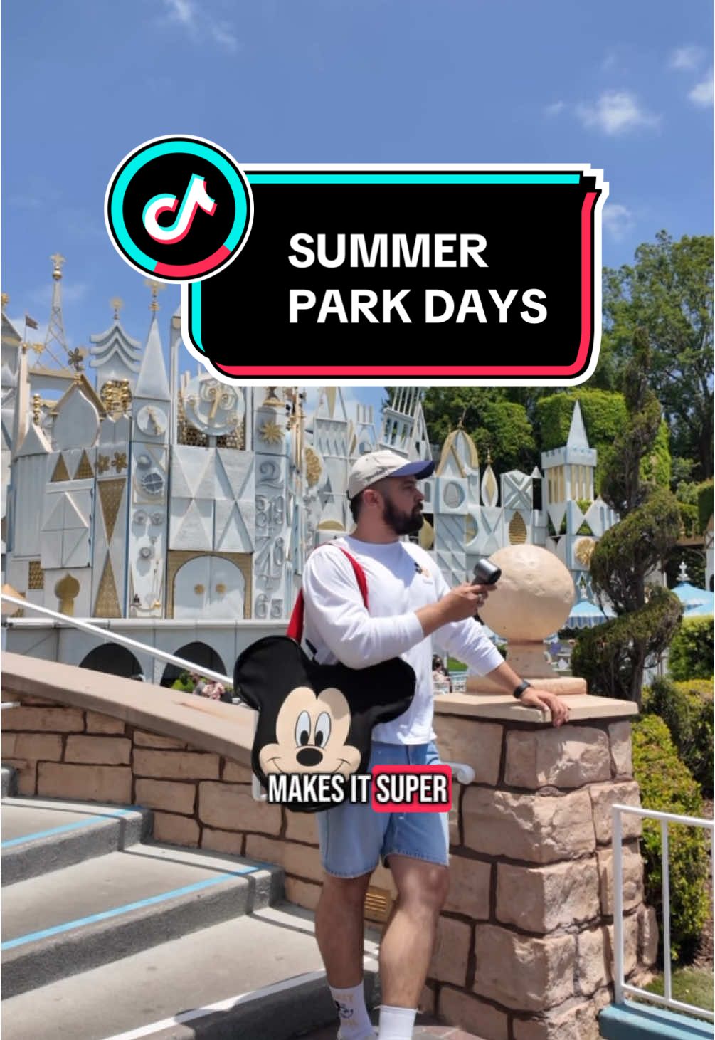 A post by @blakespopnook on TikTok caption: From opening pins, to shopping, to taking strolls through all my favorite lands, I finally found the perfect summer theme park day companion! 🙌🏼 @jisulife.official has the best handheld fans in the game — 100 changeable fan speeds, a 40-hour battery life when fully charged… this is the one. My search is finally over, and I will be bringing this with me everywhere this summer! ☀️Are you a solo day fan like me?? Or will you share the cool air?! 🤪 #jisulife #handheldfan  #jisulifepro1s #summerdays 