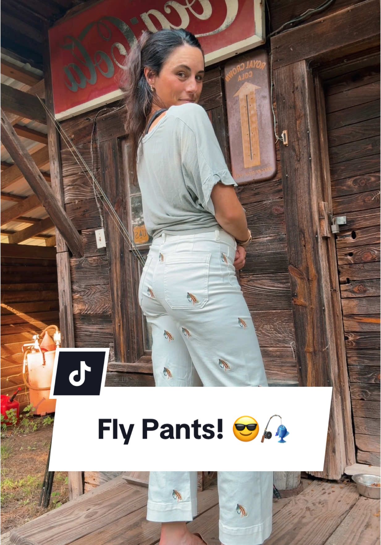 A post by @macy.watkins on TikTok caption: fishing is trending thank the Lord