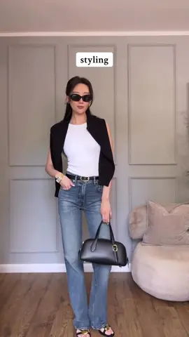 A post by @style on TikTok caption: Don’t just wear your clothes, style them!✨ @Natalikim #stylingtips 