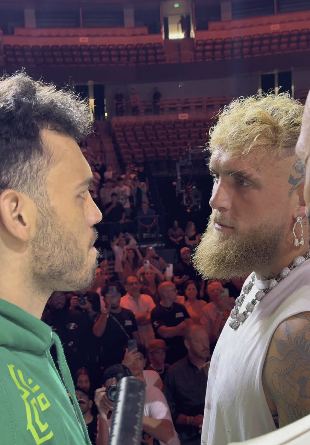 A post by @jakepaul on TikTok caption: READY TO HUNT. 2 DAYS. DAZN PPV. #PaulChavez
