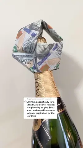A post by @valentinabalance on TikTok caption: DIY champagne topper #giftideas 