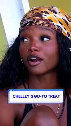 A post by @loveislandusa on TikTok caption: Someone run our girl some dessert! 🍫🍦 #LoveIslandUSA @Chris Seeley @Chelley B 