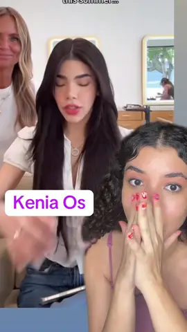 A post by @dayanechrissel on TikTok caption: Kenia os se corta el cabello con hair by chrissy #hairby_chrissy #keniaos #chisme #greenscreenvideo #greenscreen 