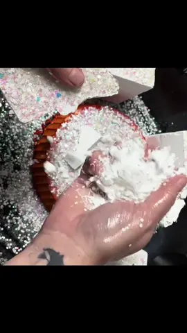 A post by @snowfairyasmr on TikTok caption: Fresh chalk & slab 