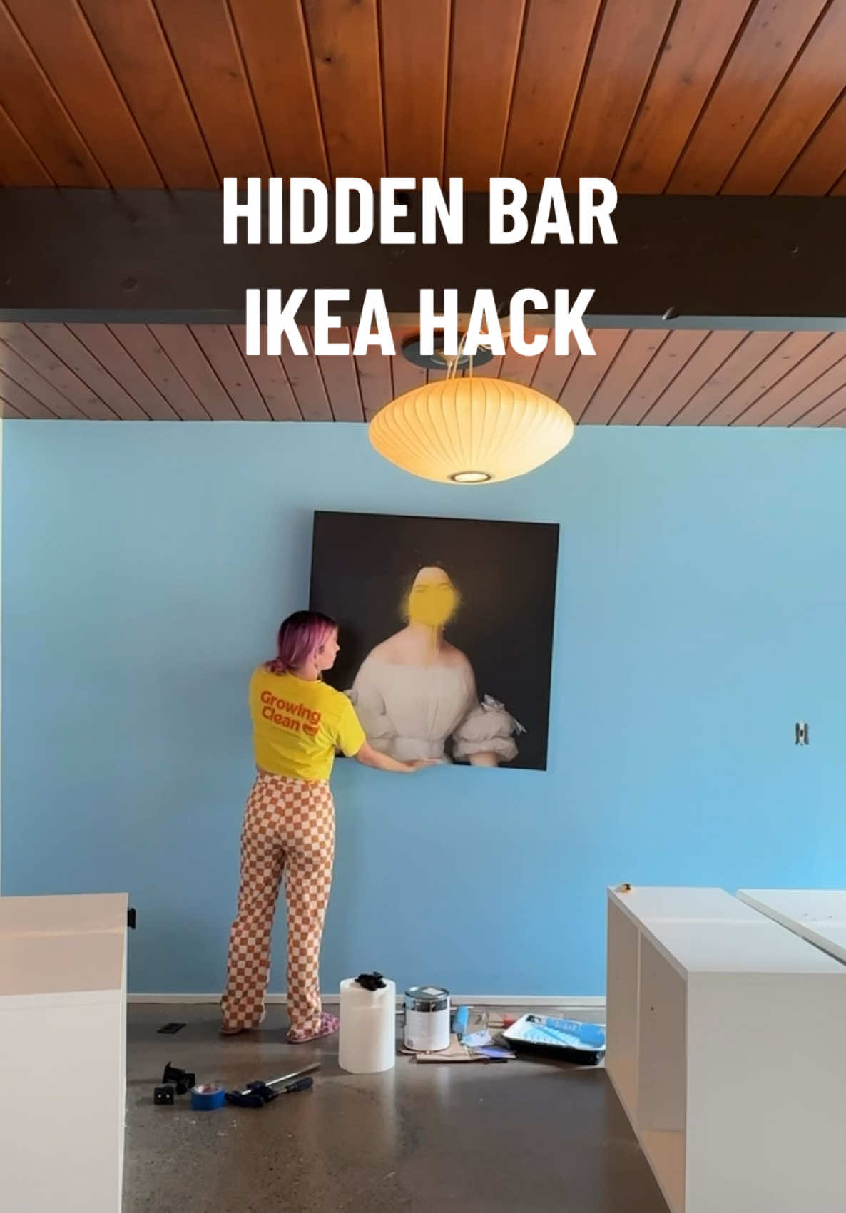 A post by @taybeepboop on TikTok caption: I KNOWWW this is gonna turn out beautiful because of the amount of planning, time, and quality work being put into it 💙 it’s way harder than I thought, but that’s when the most learning happens  This is another example of how I have angel neighbors, they’ve been unreal ever since day 1 of moving to this new city 🥹