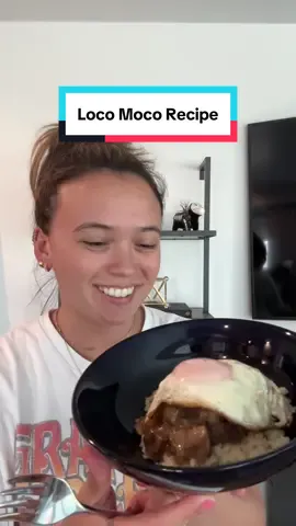 A post by @raelyn_cs on TikTok caption: Loco Moco is one of my favorite comfort meals!! can’t go wrong with anything smothered in gravy 😋 . . . . . . . . #recipe #locomoco #cookwithlove #cookwithme #cooking