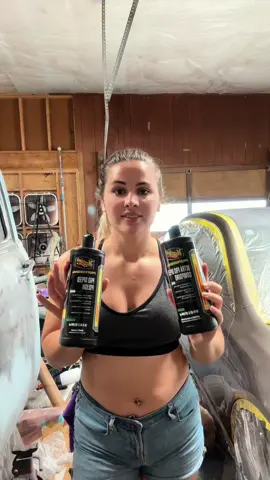 A post by @wander1ustgypsy on TikTok caption: Harper freight must have meguiar’s compound and polish great production  #detail #painter #automotive #bodywork #meguiars @Meguiar’s 
