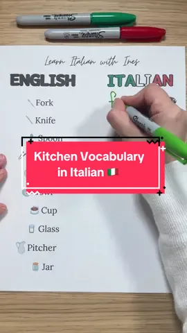 A post by @ines.tutoring on TikTok caption: Learn Italian 🇮🇹📚