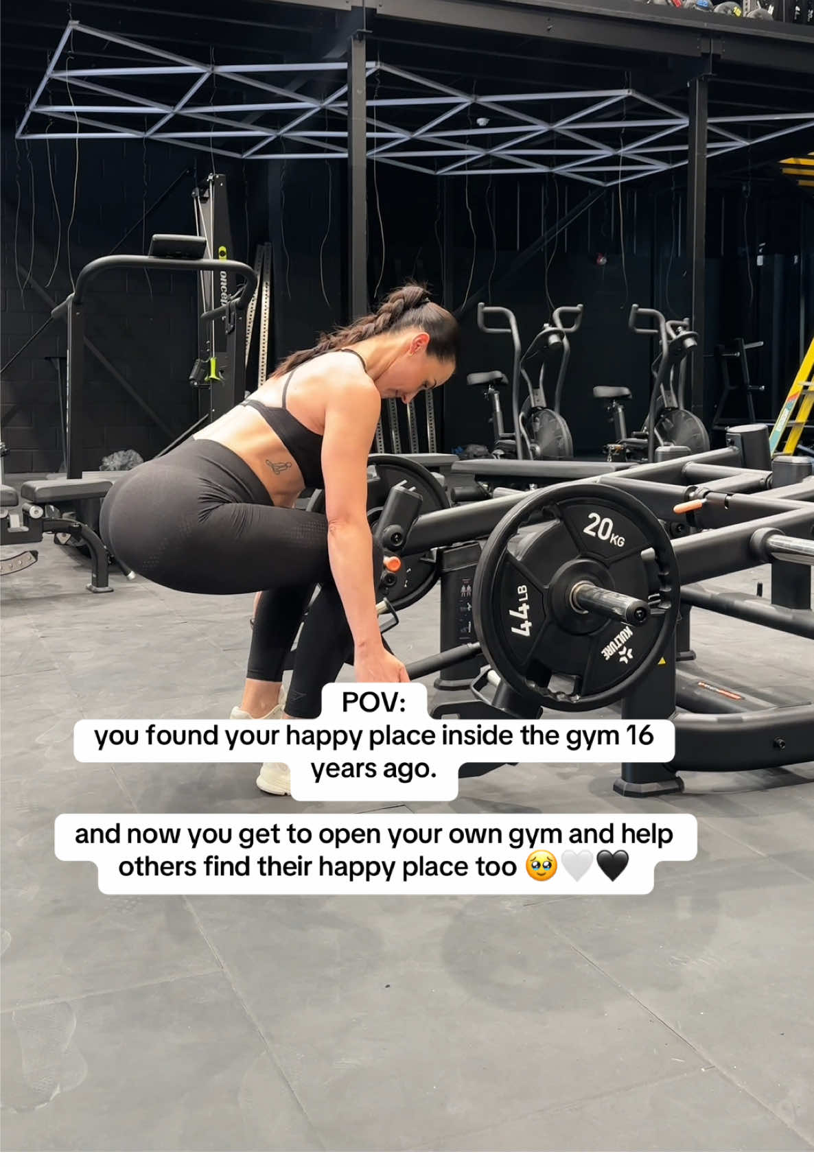 A post by @lisafiitt on TikTok caption: A full circle proud moment ✨ never did I think joining the gym would bring us here @KultureTrainingClub 🫶🏼 #fyp #gymtok 